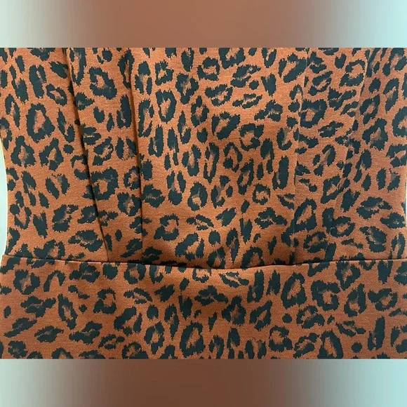 Nine West Women’s Sleeveless Animal Print Dress Size Small - Never Worn - Picture 4 of 6